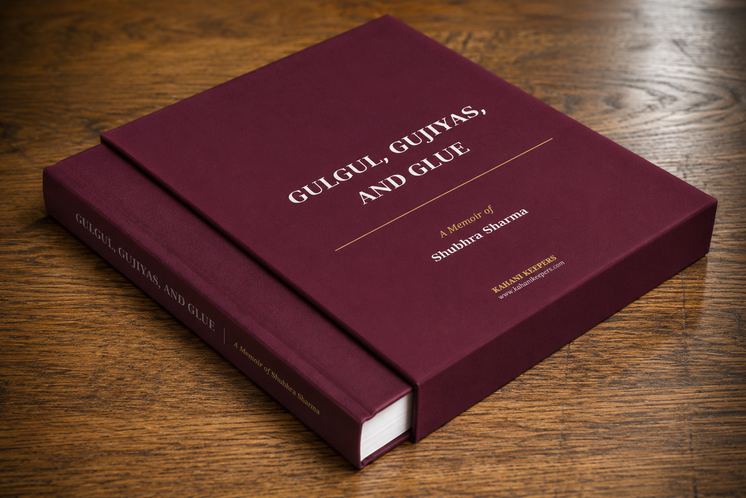 Gulgul, Gujiyas, and Glue — a memoir by Shubra Sharma